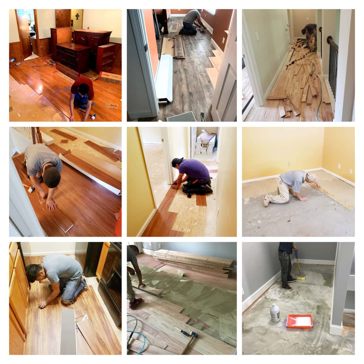 Finished flooring after water-damage flooring repair in Sandy Springs by Final Floors LLC
