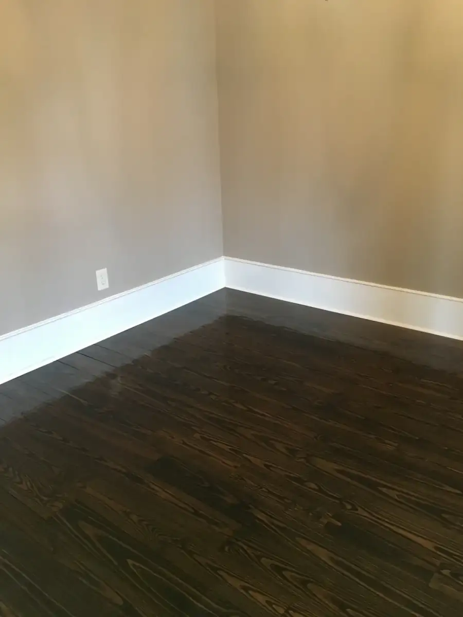 Dark-Finish Hardwood Refinishing & Stairs — Cumming — Final Floors project in Cumming