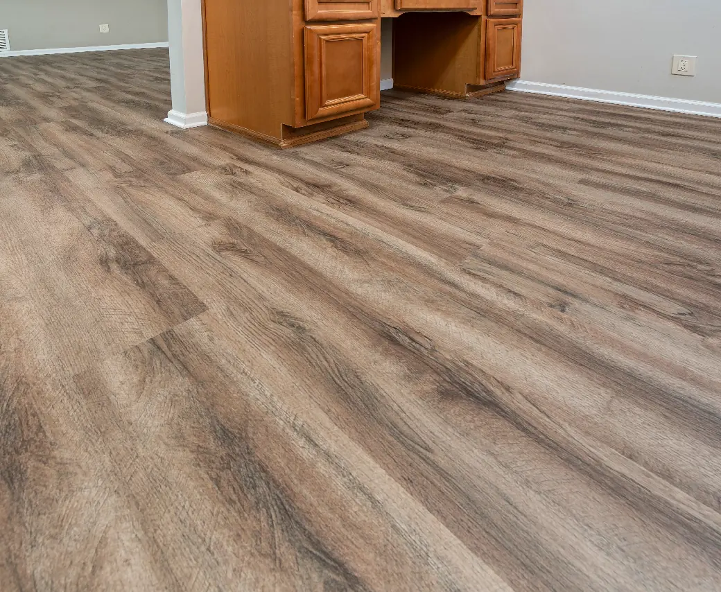 Final Floors luxury vinyl plank flooring installation project example