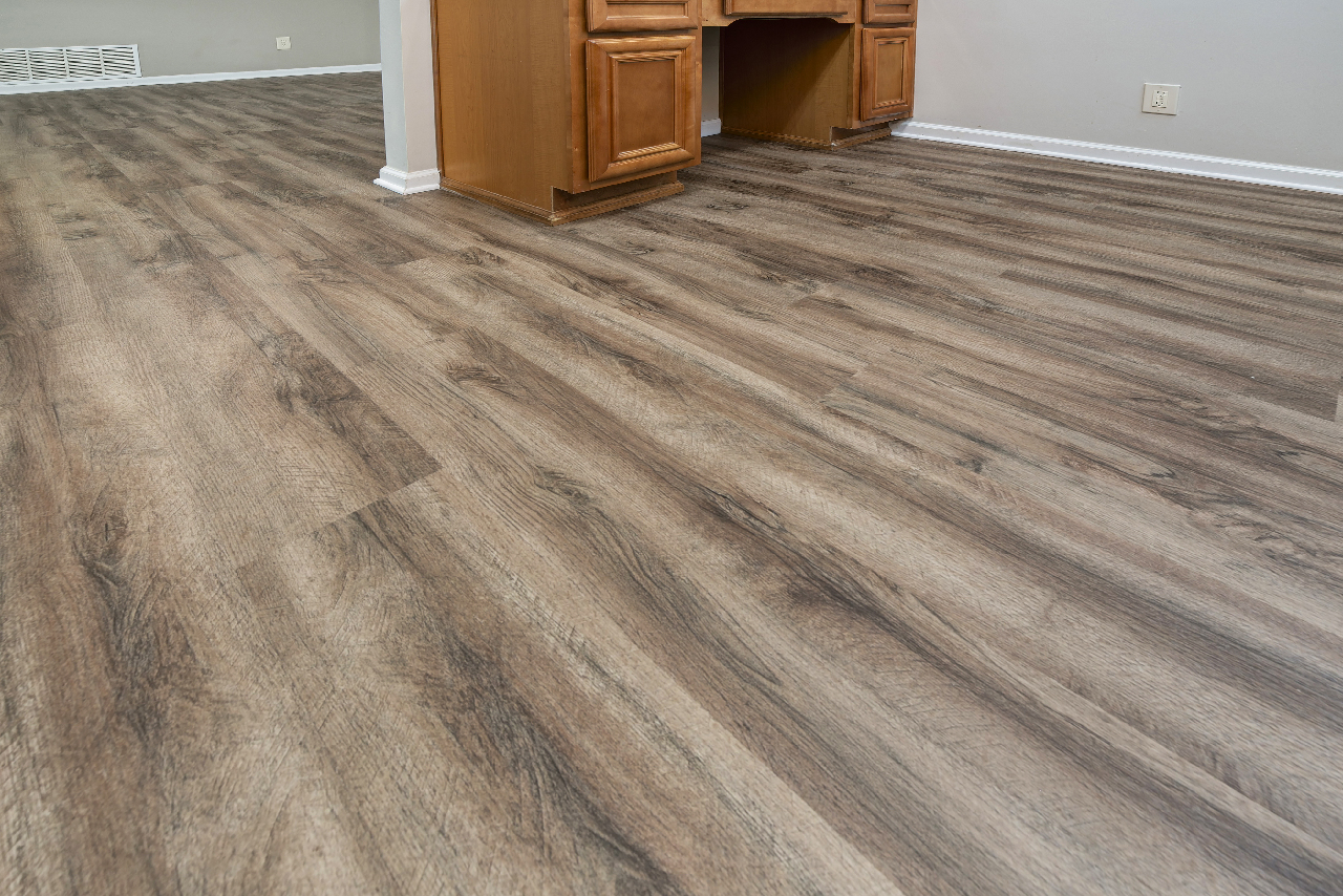 Final Floors luxury vinyl plank flooring project example