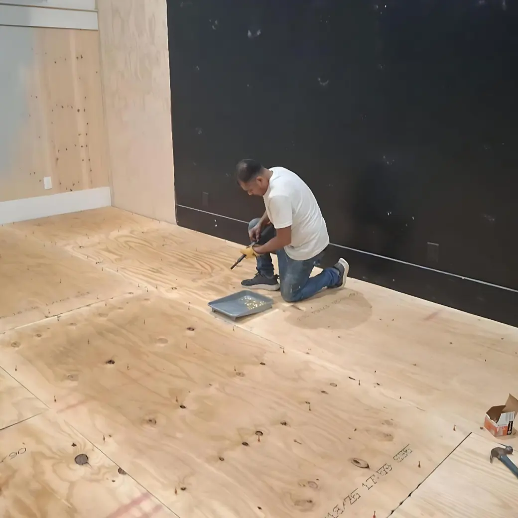 Final Floors subfloor preparation project example