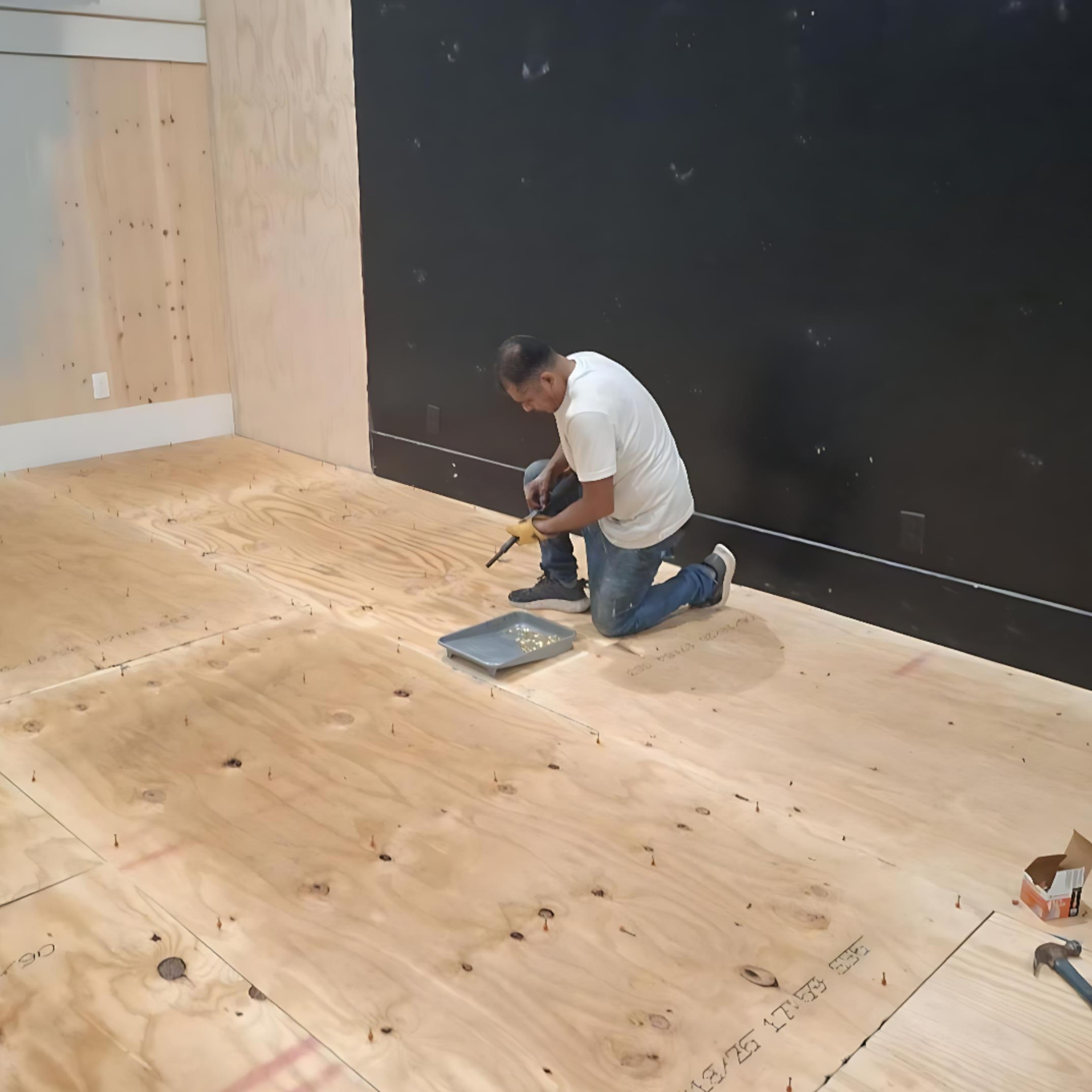 Final Floors subfloor preparation project example