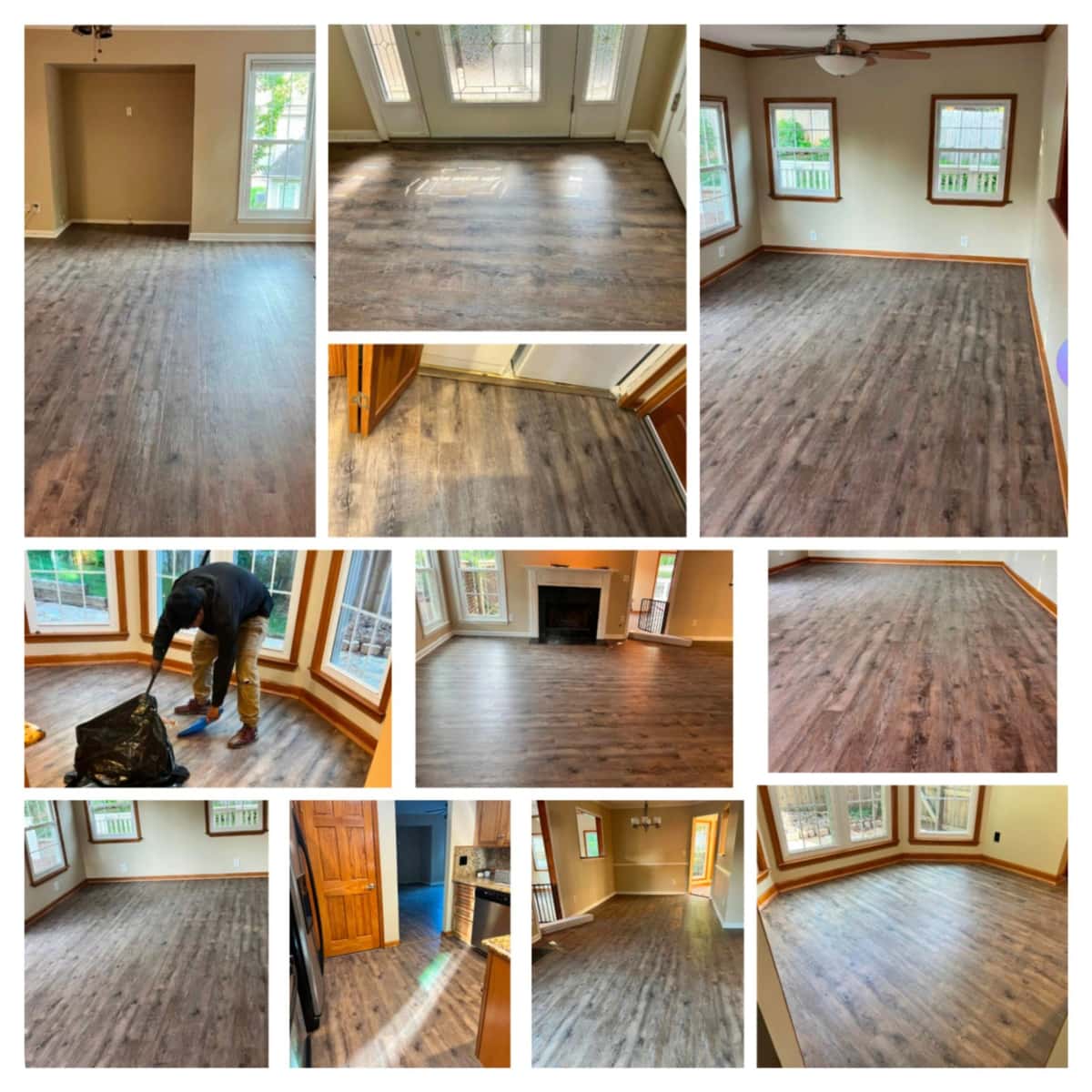 Decatur Move-In Upgrade — 1,200 Sq Ft Vinyl Plank — Final Floors job-site check-in in Decatur, Georgia