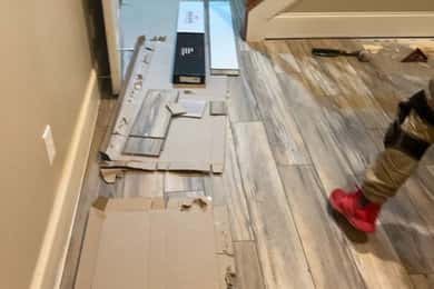 LVP Installation project in Vinings Estates, Smyrna, Georgia by Final Floors LLC — photo 2