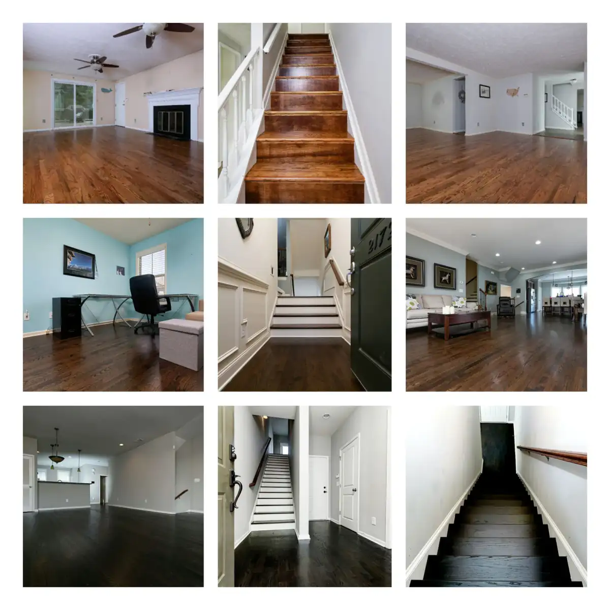 Alpharetta water-damage hardwood and subfloor project by Final Floors LLC