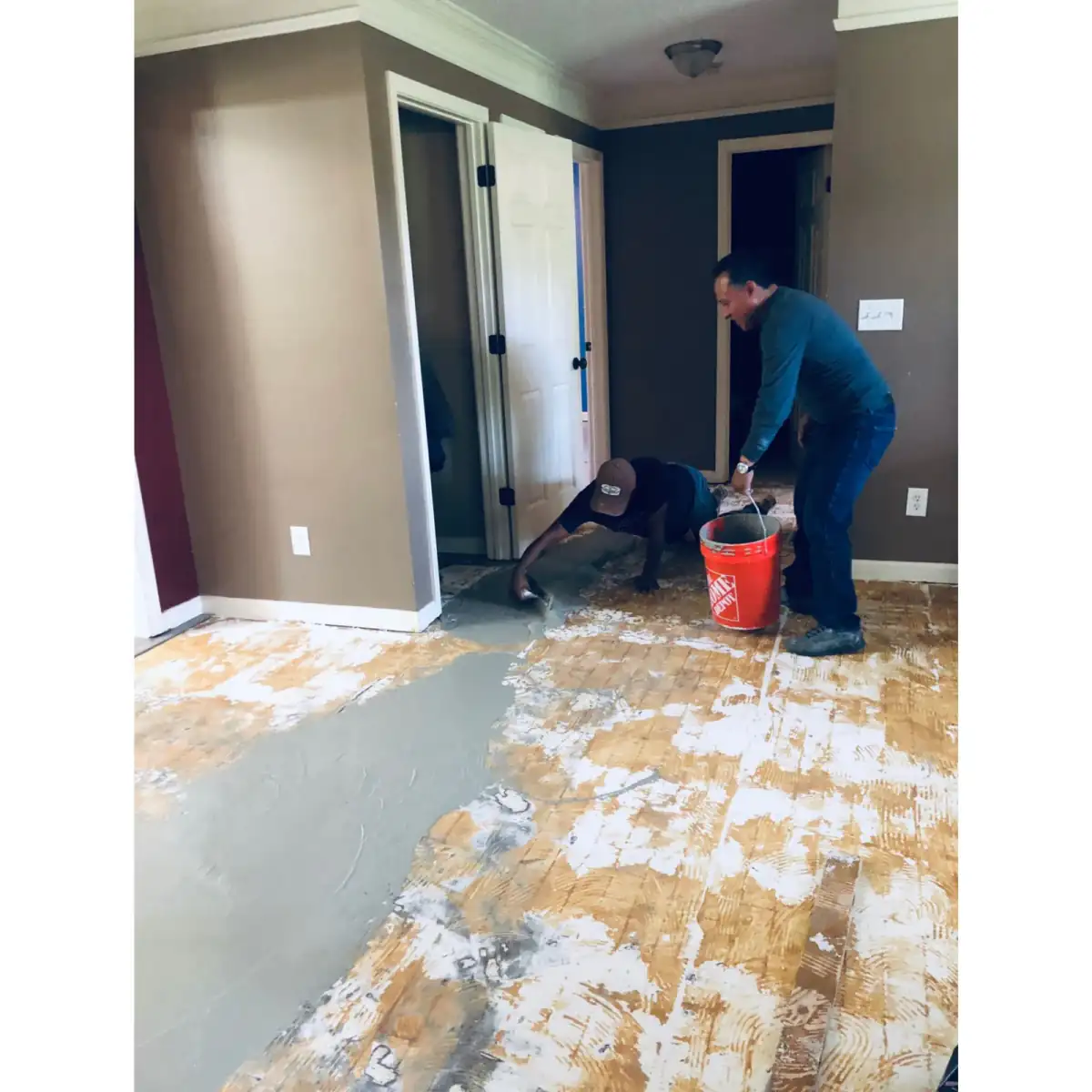 Modern LVP Installation — Final Floors LLC project in Milton, GA