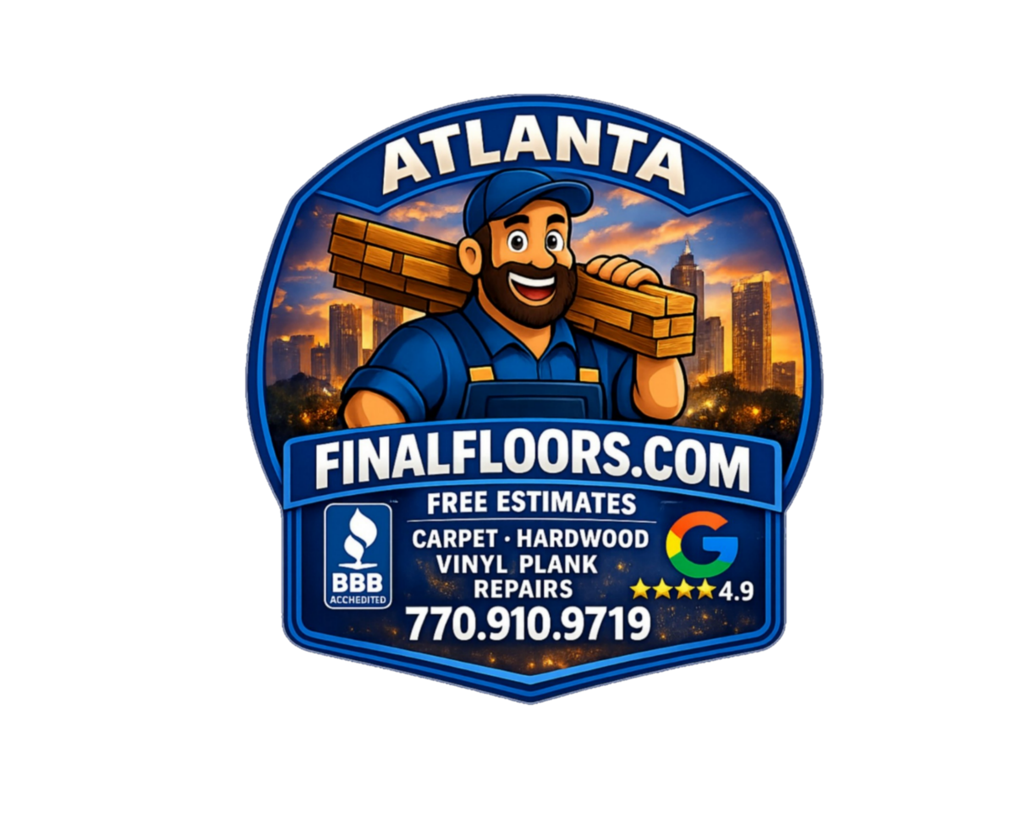 Final Floors, LLC Metro Atlanta flooring contractor logo